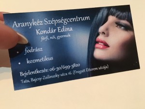 Névjegykártya készítés referenciák