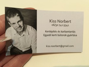 Névjegykártya készítés referenciáink